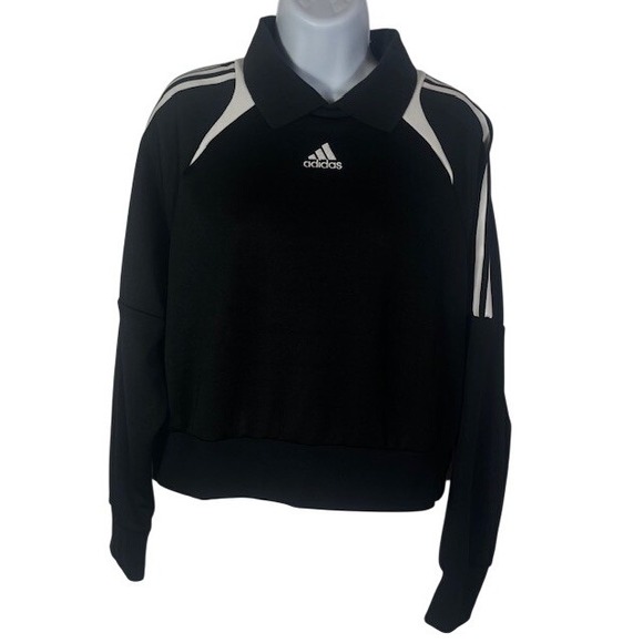 adidas Sweaters - Adidas Womens Sz M Express Sweater Black/White-1013